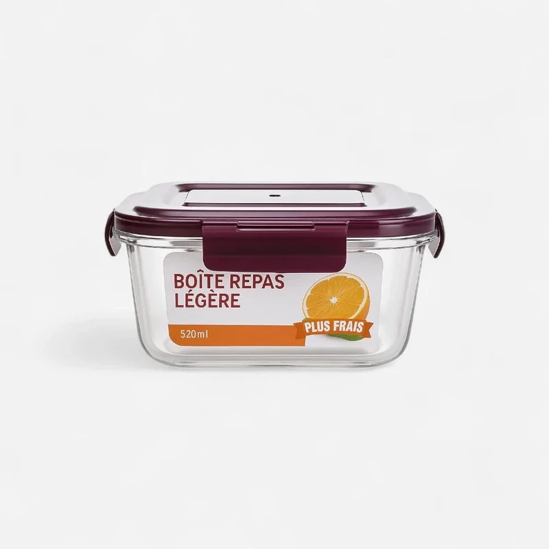 La Lunch Box verre légère - Transparence