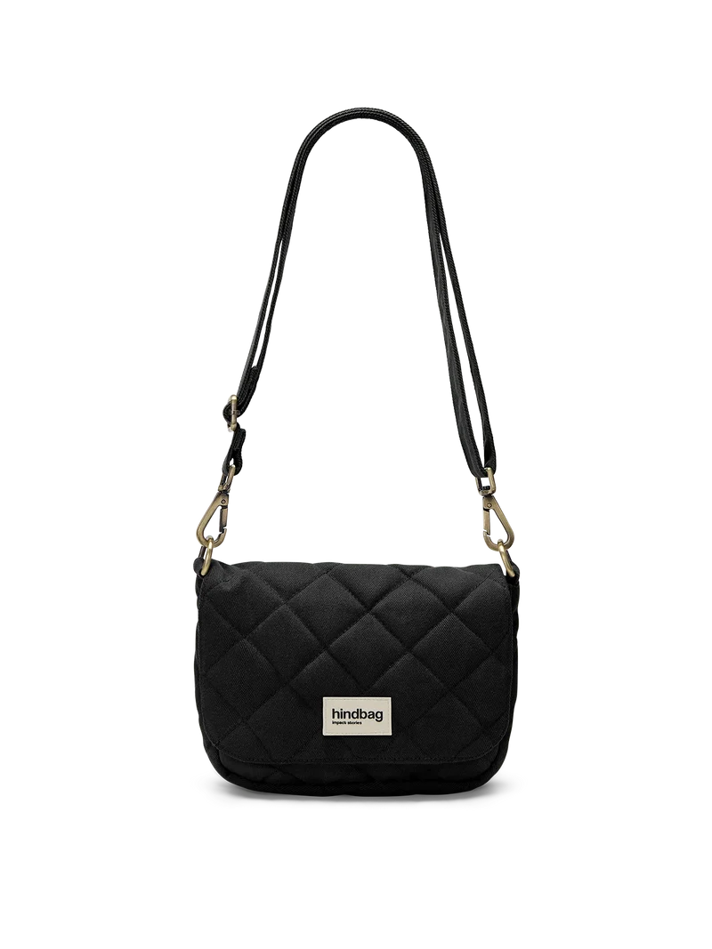 Sac à main matelassé Margault Noir