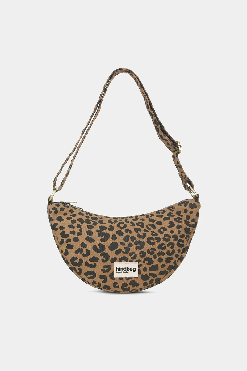 Sac banane Andrea Léopard cannelle