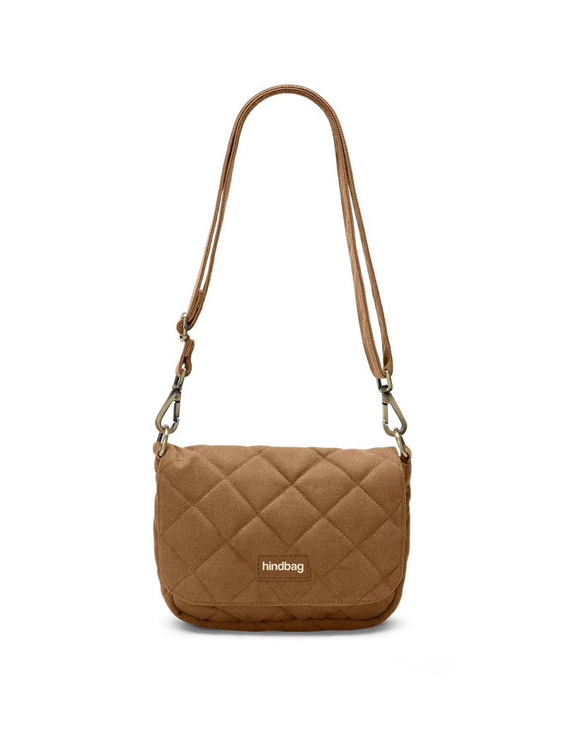 Sac à main matelassé Margault Cannelle