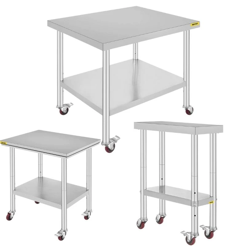 Table en inox Pour Professionnel
