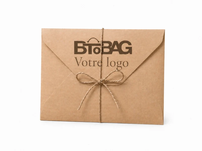 Enveloppe cadeau kraft