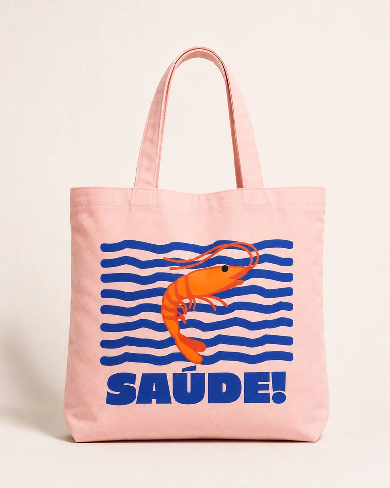 Beach Bag saúde rosa