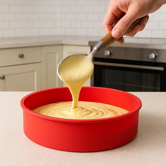 Moule en Silicone Pour Patisserie - Modèle Rond