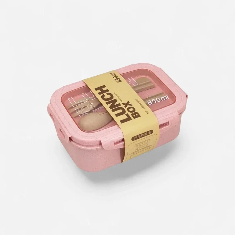 Lunch box paille de blé - KidsyBox
