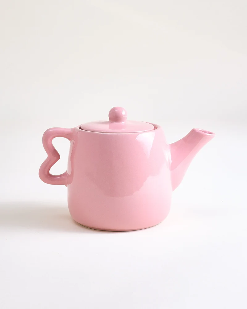 Seia Teekanne Herz rosa