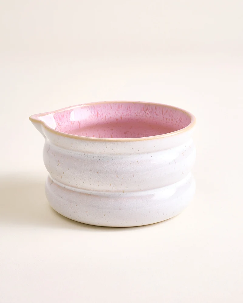Areia Matcha Schale bubble rosé