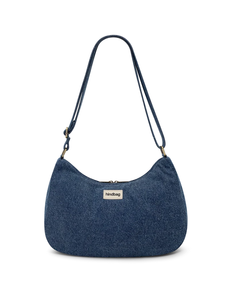 Sac bandoulière Rosa denim bleu foncé