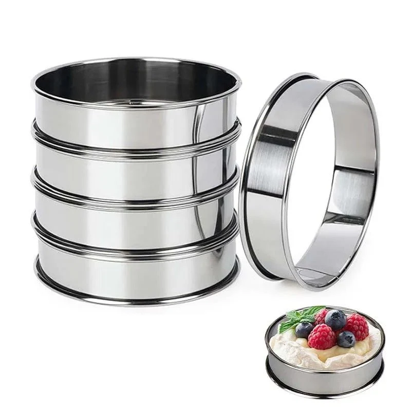 MOULE GATEAU | ArtinoX™ - 5 anneaux inox