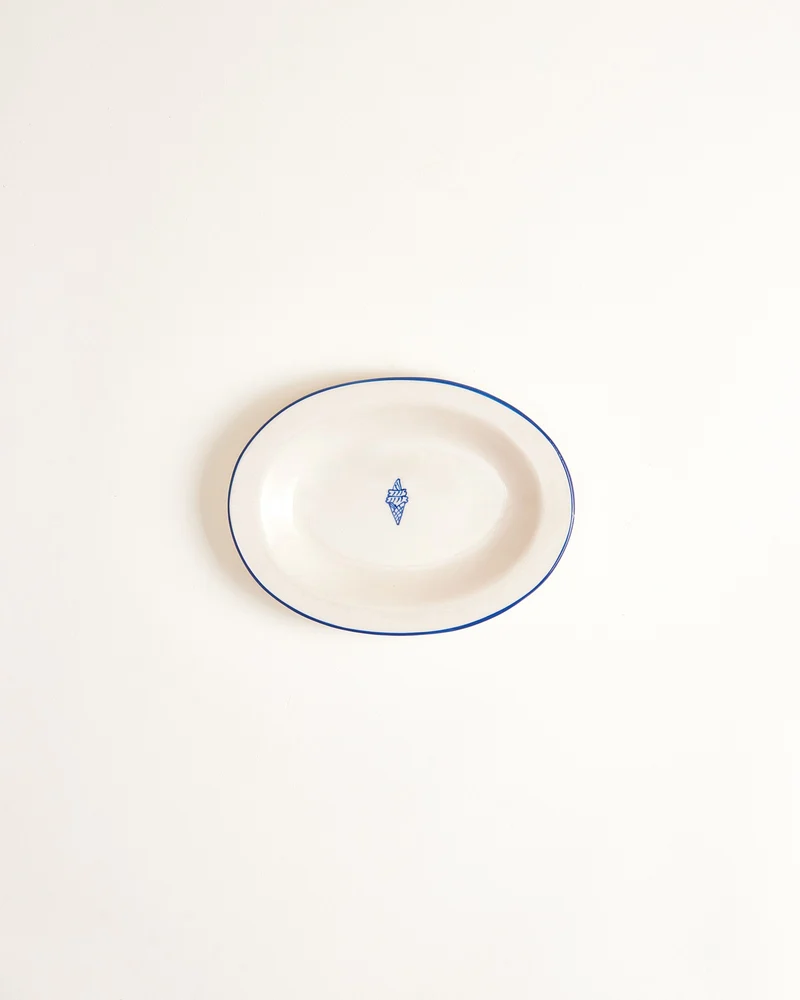 Brio Miniteller blau