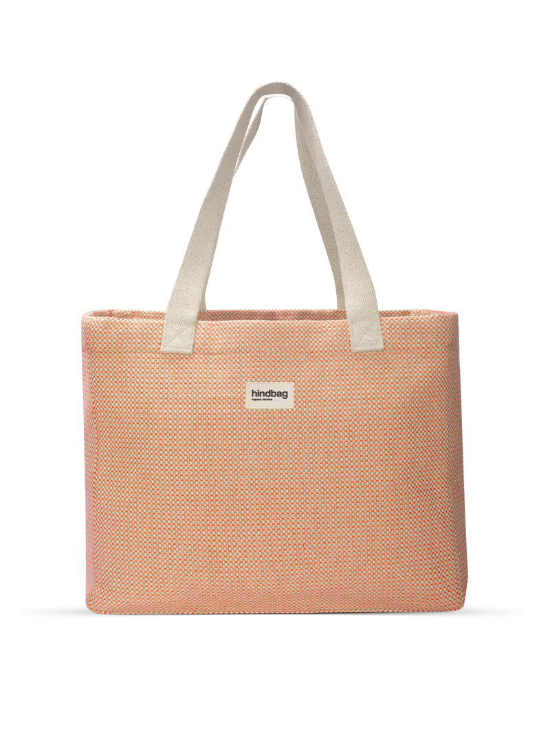 Sac cabas Claude Tressage corail