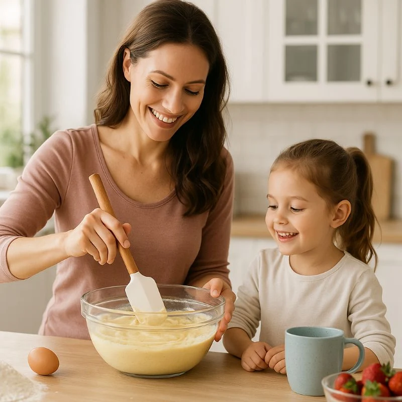 SPATULE | LiVa™ - Silicone et bois