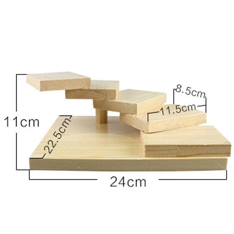 Présentoir Cascade Buffet en Bois