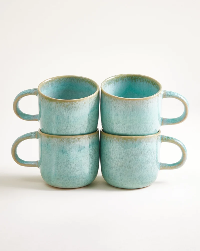 Cordoama Tasse groß mint 4er-Set
