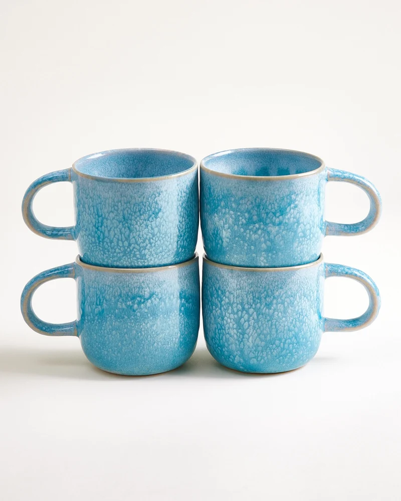 Cordoama Tasse groß aqua 4er-Set