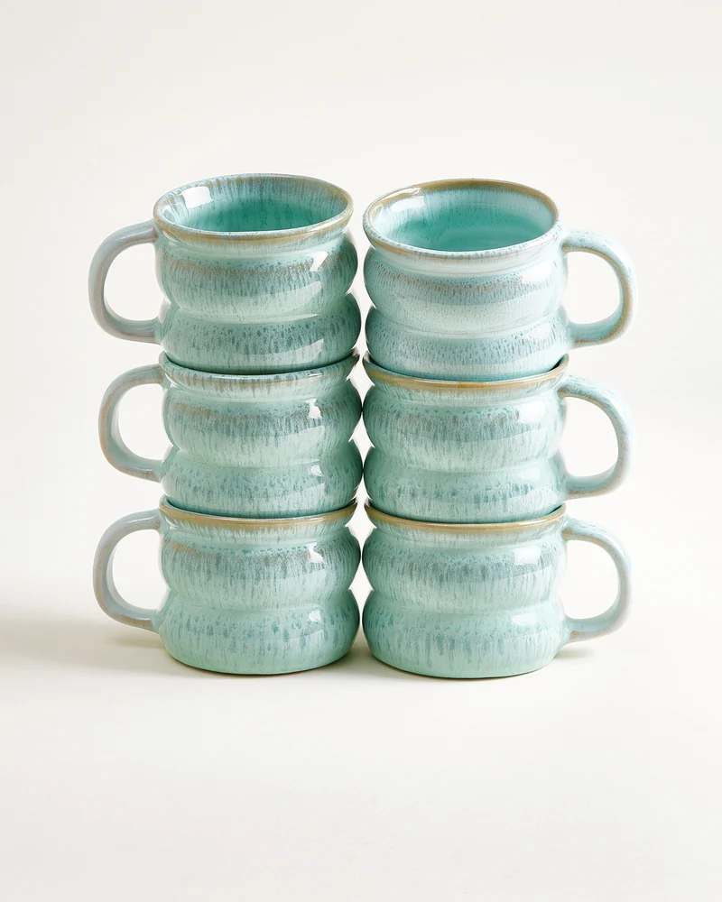 Ombra Tasse klein bubble mint 6er-Set