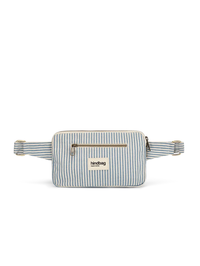 Sac banane Harry Rayures bleu