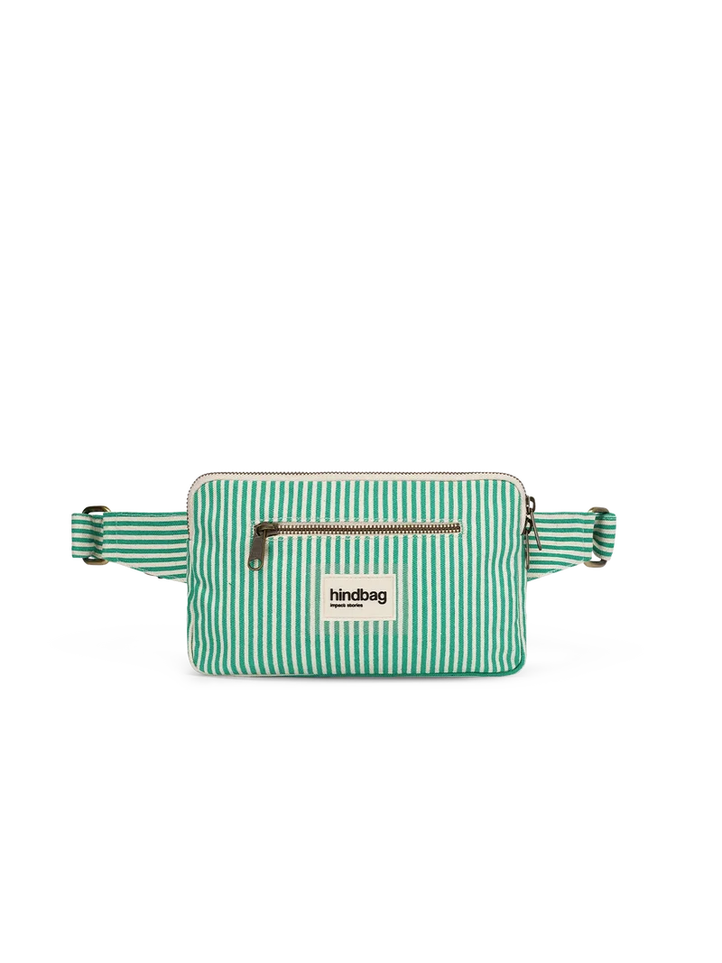 Sac banane Harry Rayures vert