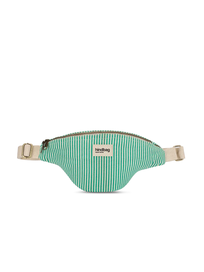 Sac banane Olivia Rayures vert
