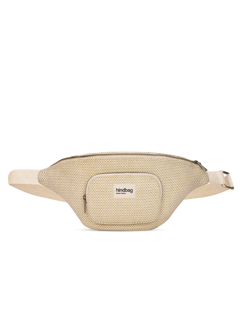 Sac banane Sofia Tressage nude