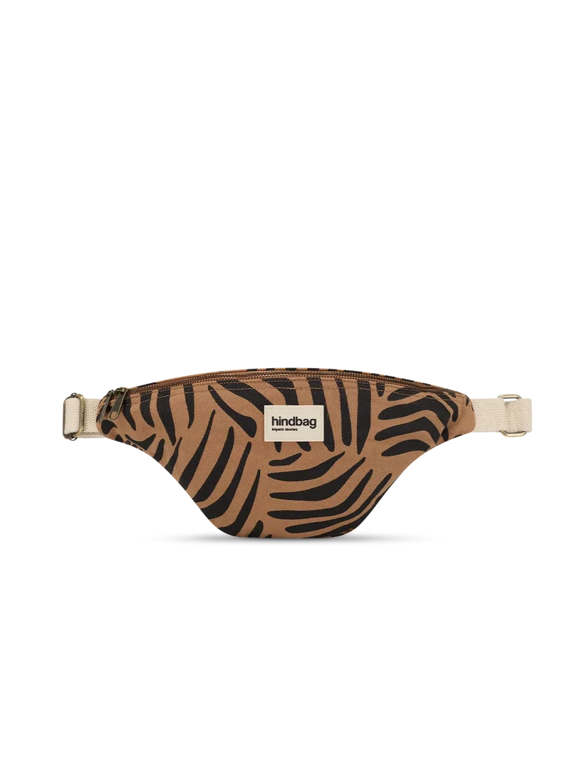 Sac banane Olivia Zèbre cannelle