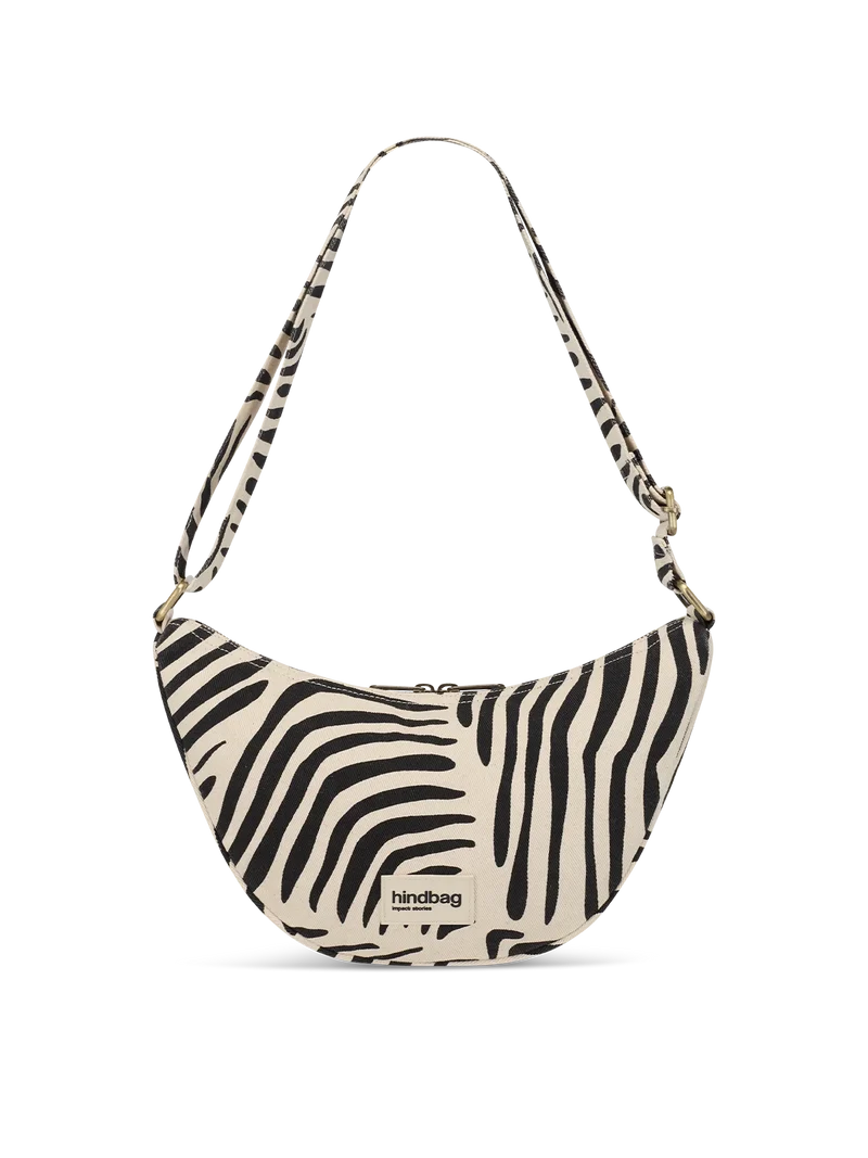 Sac Banane Andrea Zèbre écru