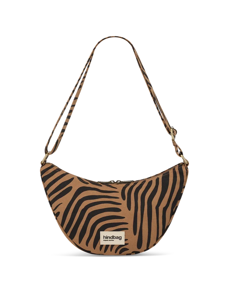 Sac Banane Andrea Zèbre cannelle