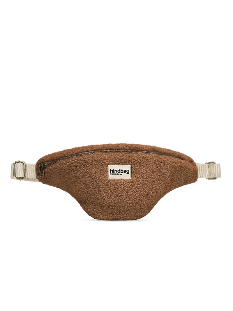 Sac banane L Sasha Teddy Brun