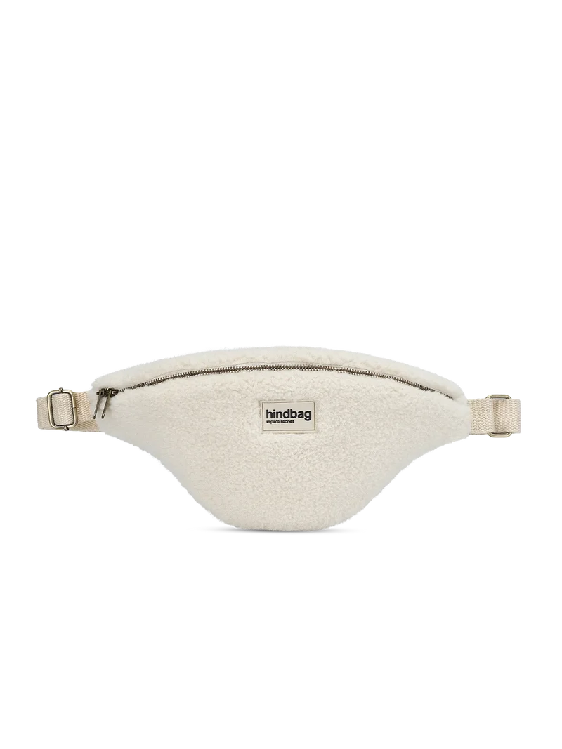 Sac banane L Sasha Teddy Arctique