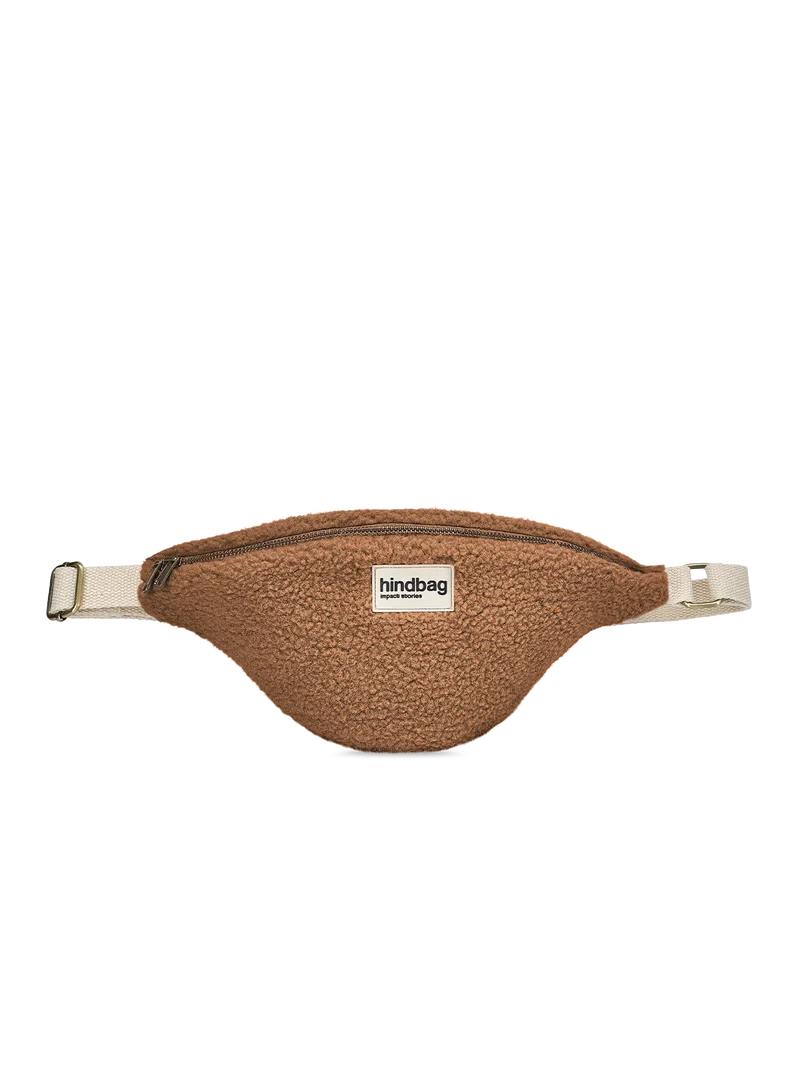 Sac banane Olivia Teddy Brun