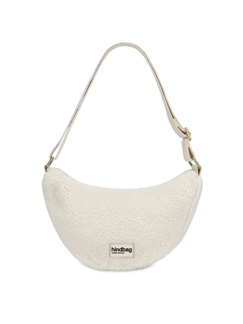 Sac banane Andrea Teddy Arctique