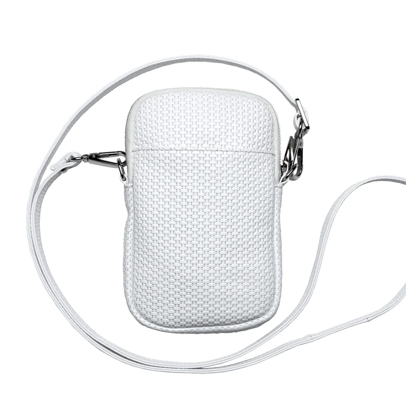 Etui téléphone Bianca avec sangle ajustable - Blanc