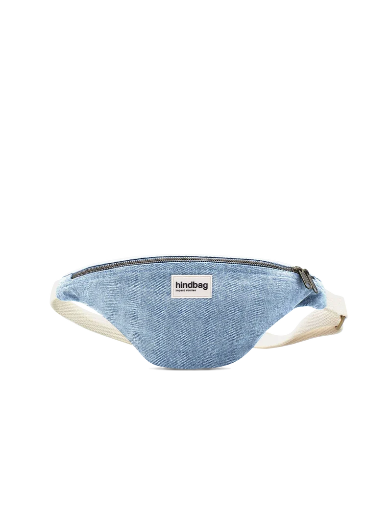 Sac banane Olivia Denim Bleu