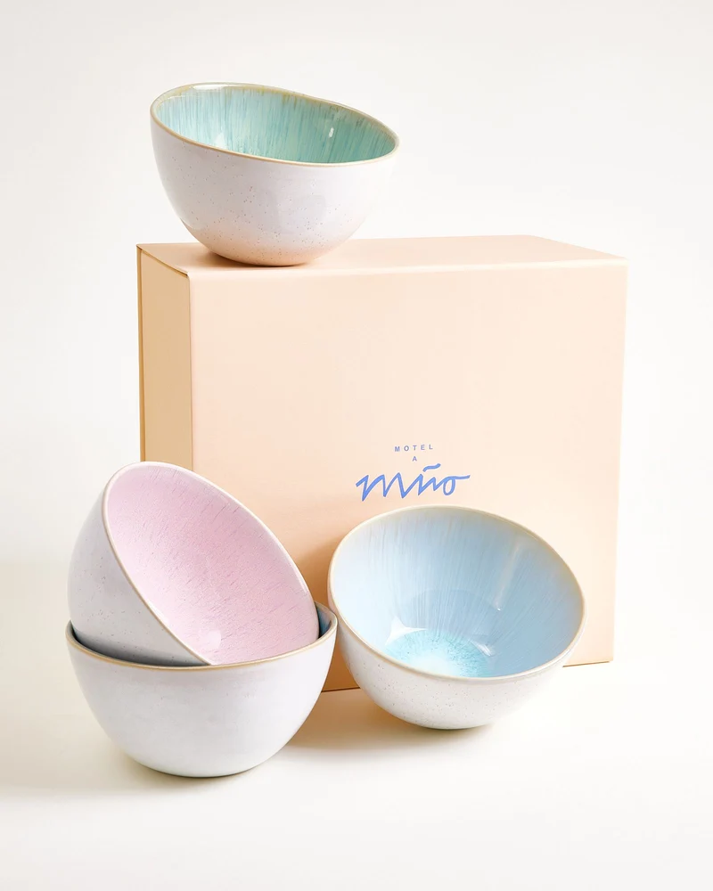 Areia Geschenk-Set Müslischale mix 5-teilig
