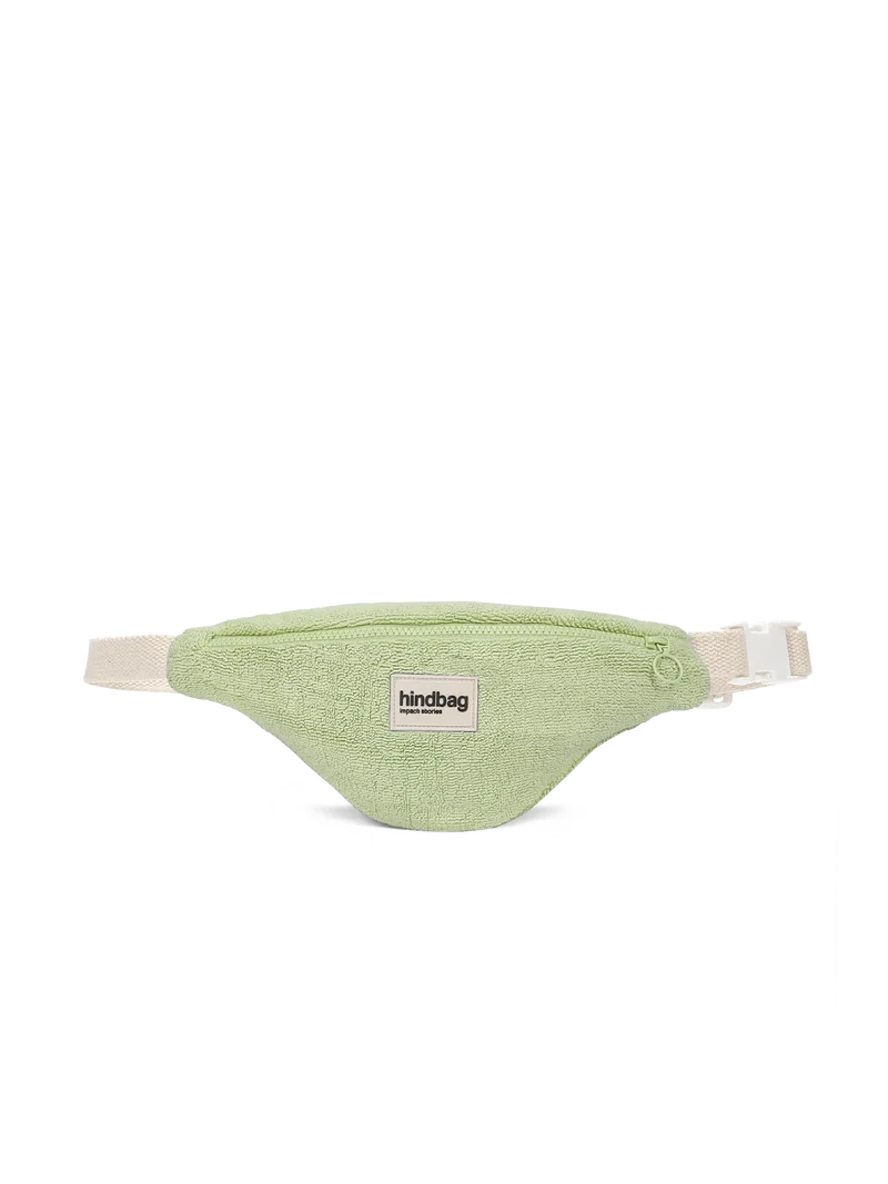 Sac banane Olivia Éponge vert amande