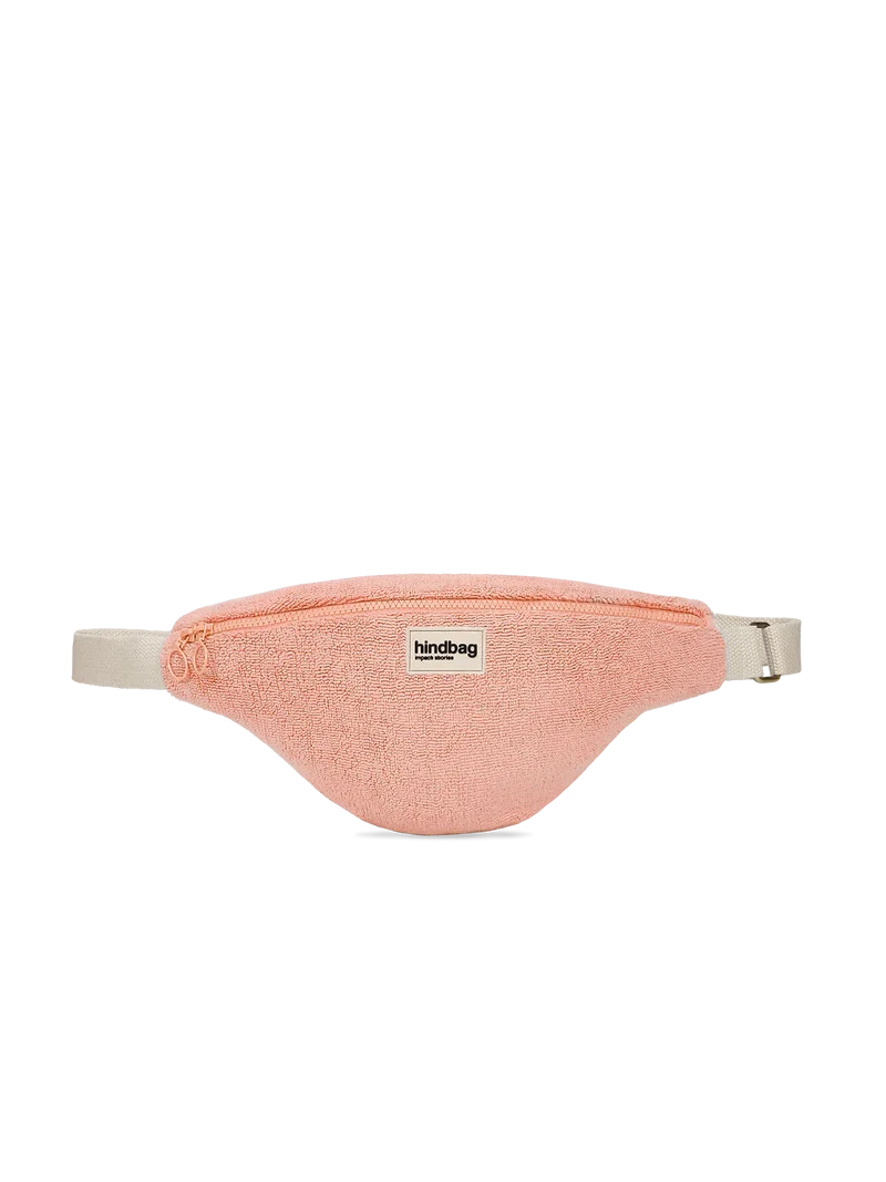 Sac banane Olivia Éponge rose corail