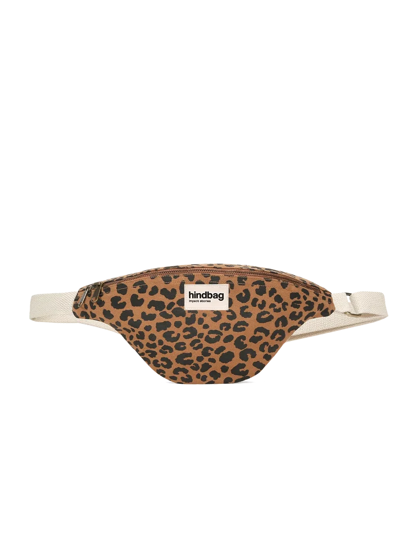 Sac banane Olivia Léopard cannelle
