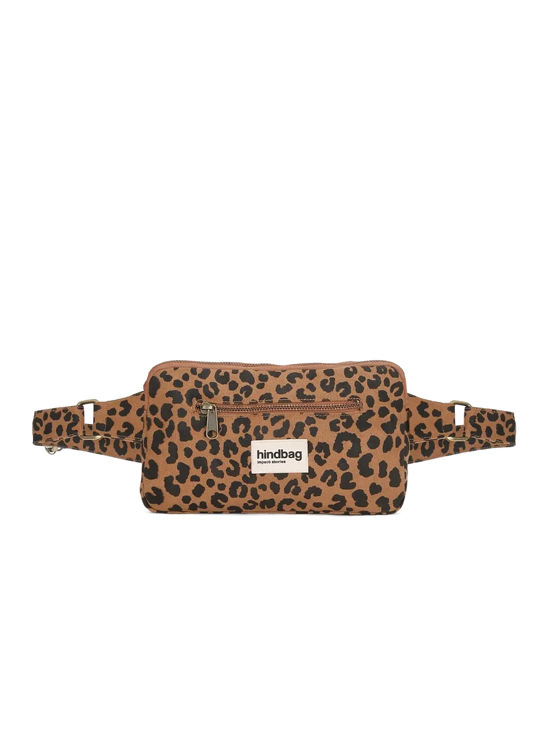 Sac banane Harry Léopard cannelle
