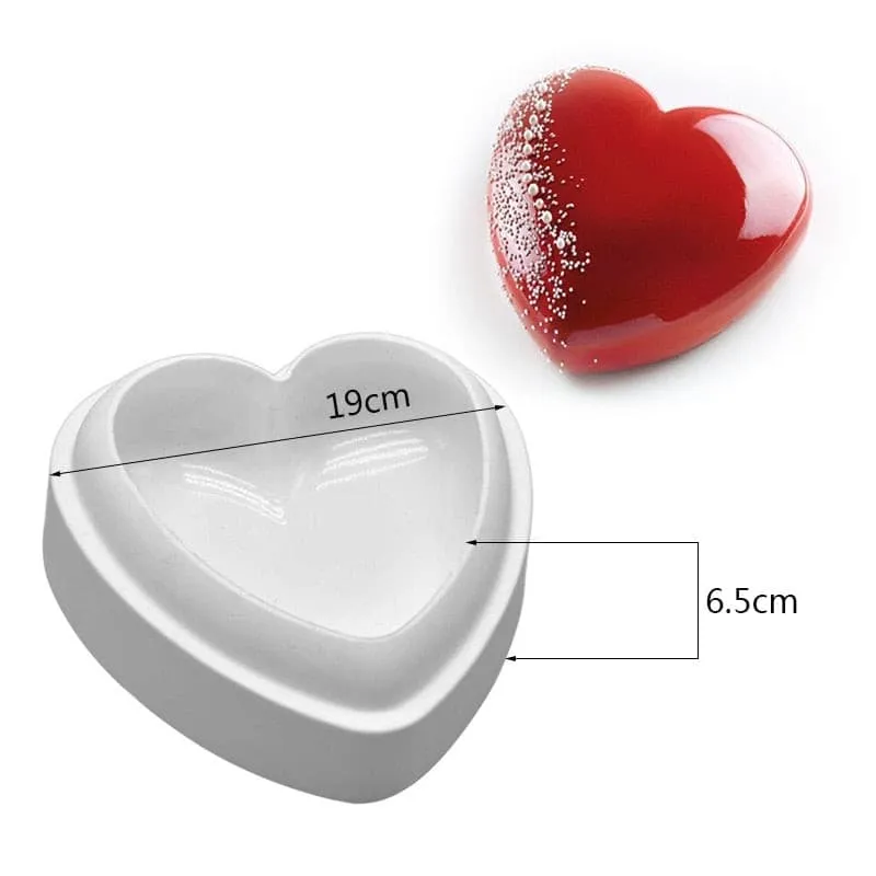 Moules Coeurs en Silicone
