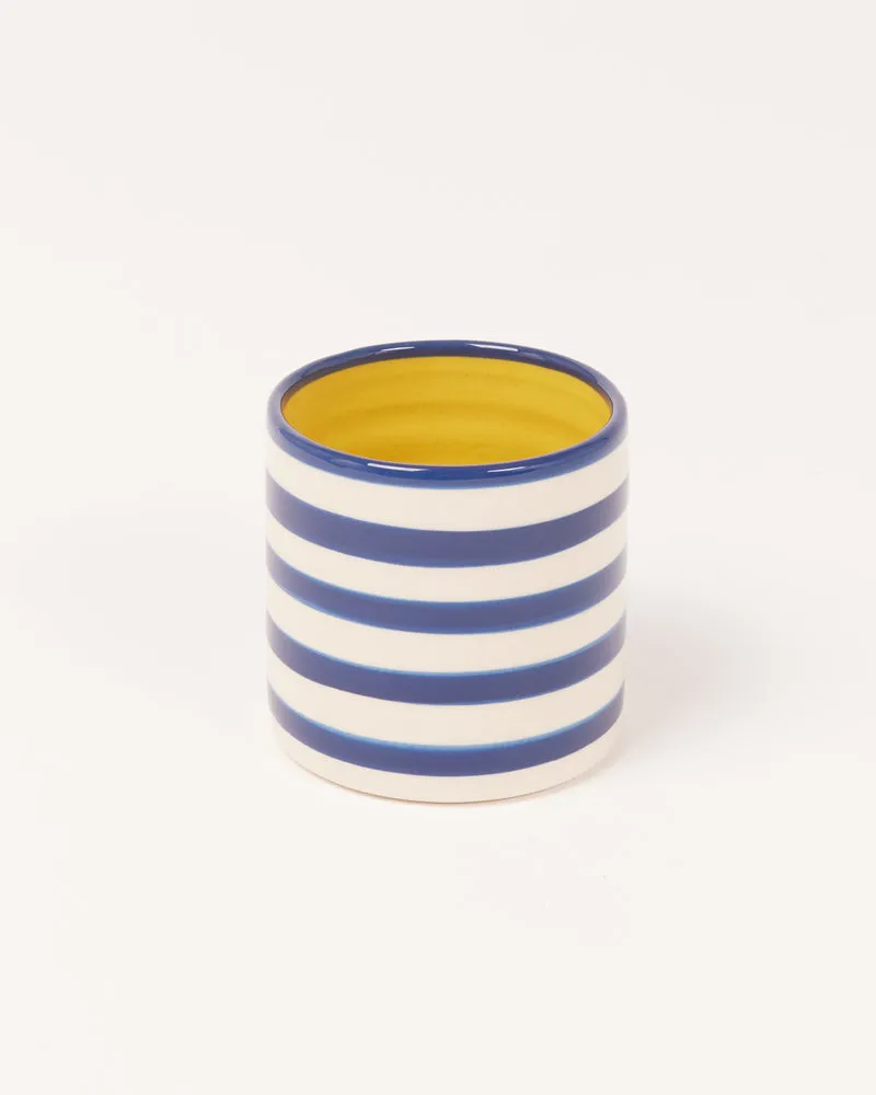 Miio Miini Becher groß Happy weiß blau
