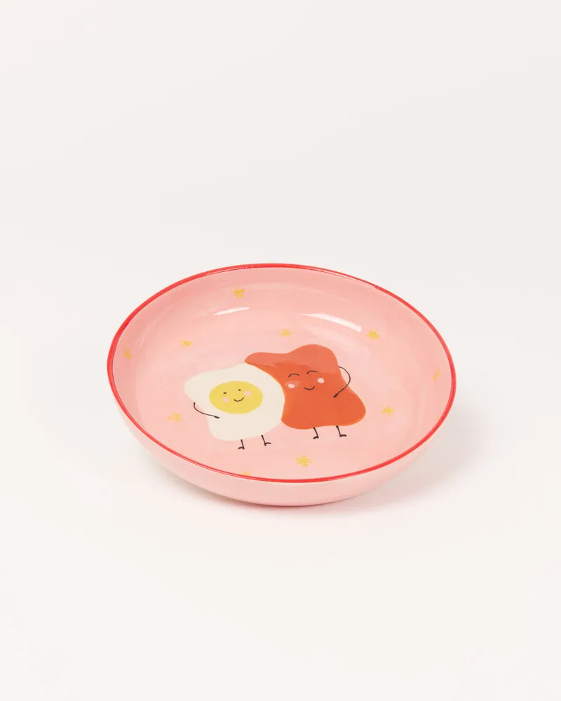 Miio Miini Pastateller modern Toasty rosa rot
