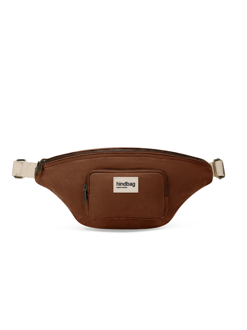 Sac banane XL Sofia Chocolat