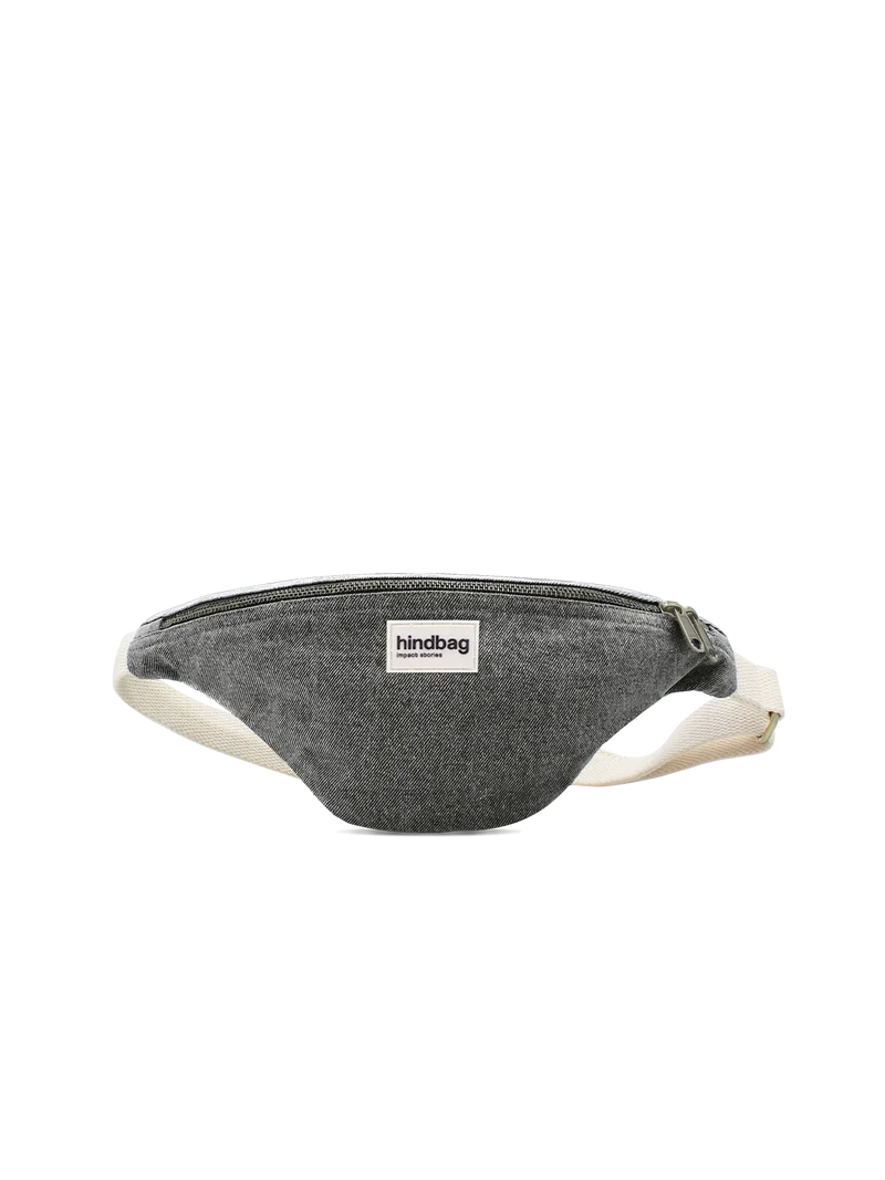 Sac banane Olivia Denim Gris