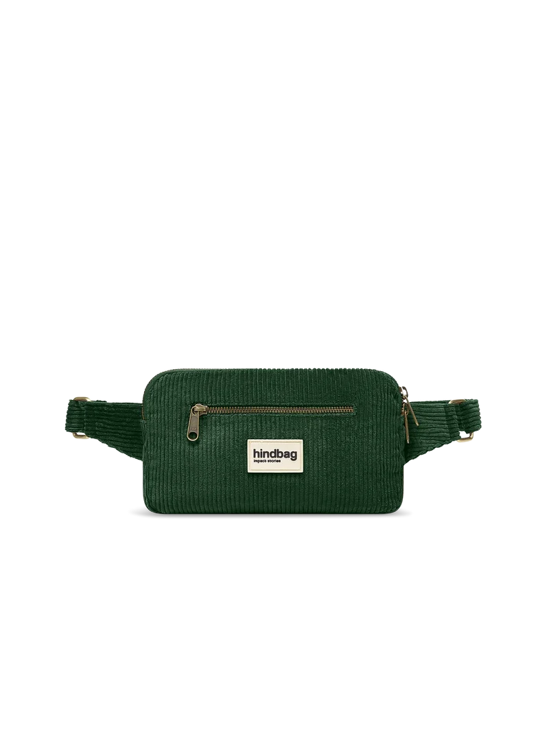 Sac banane Harry Velours Sapin