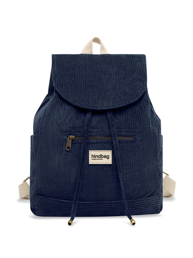 Sac à dos Eliot Velours Marine