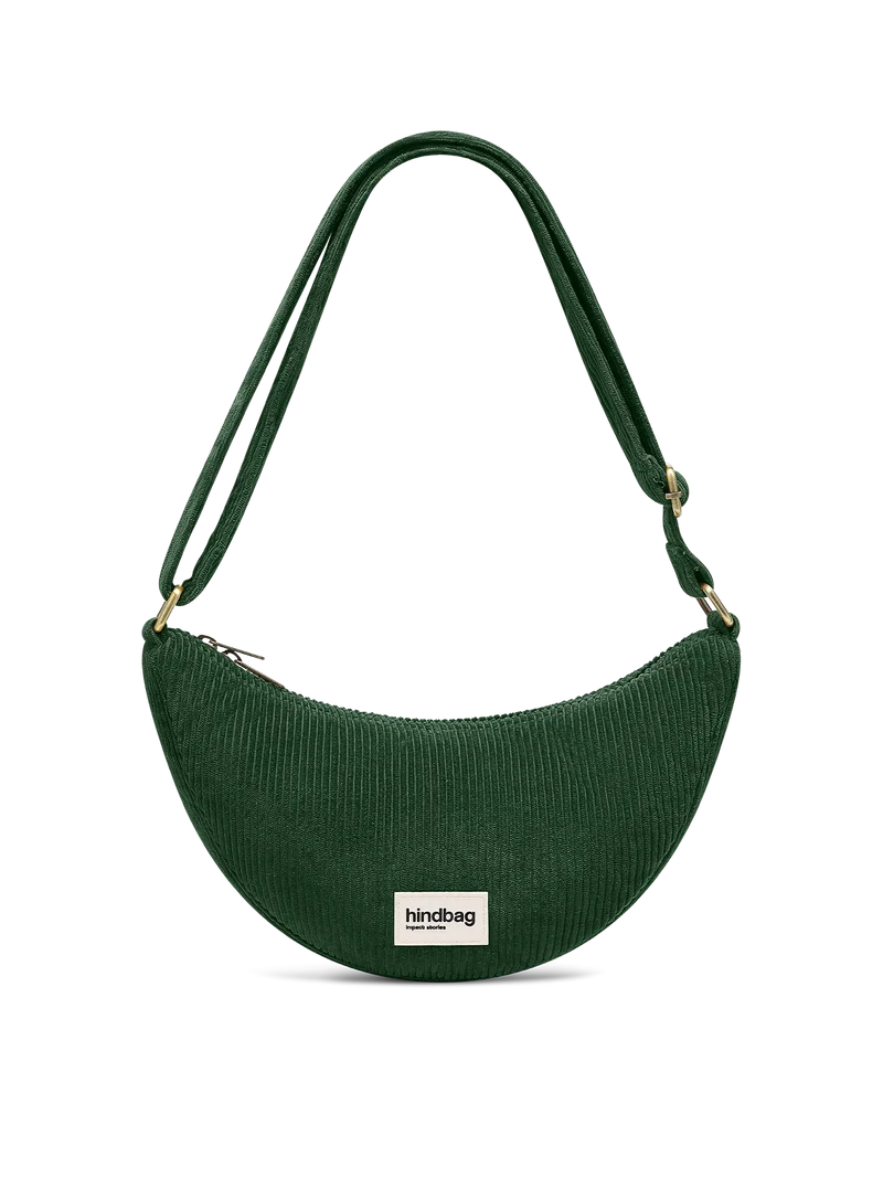 Sac banane Andrea Velours Sapin