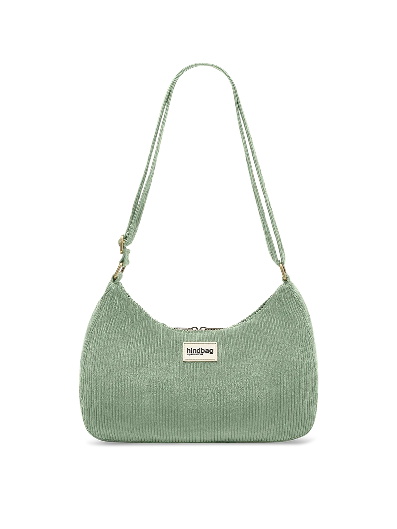 Sac Rosa Velours Vert d'eau