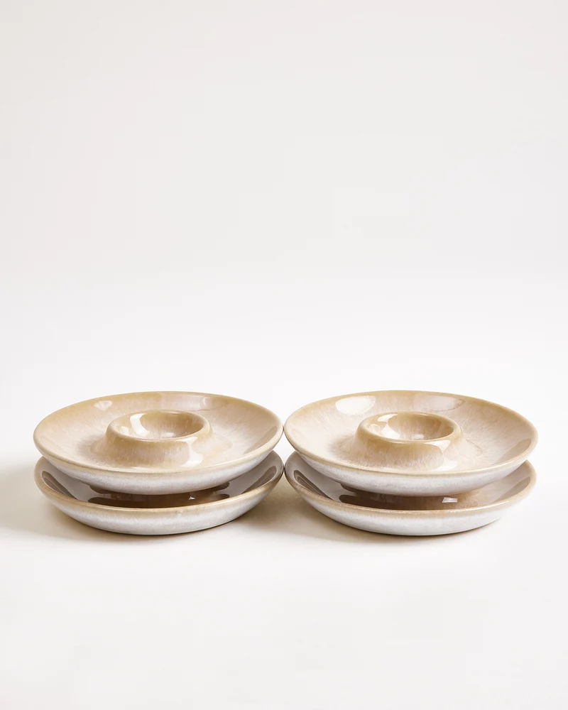 Cordoama Eierbecher sand 4er-Set
