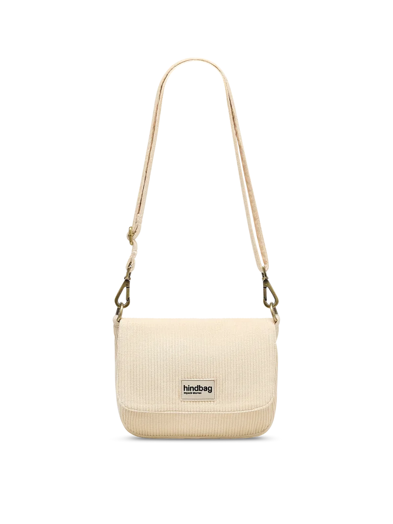 Sac à main Margault Velours Beige