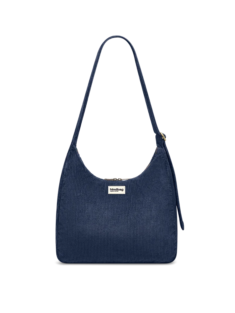 Sac hobo Claire Velours Marine